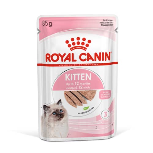 ROYAL CANIN FHN KITTEN INSTINCTIVE LOAF kaķu konservi pastēte 85g